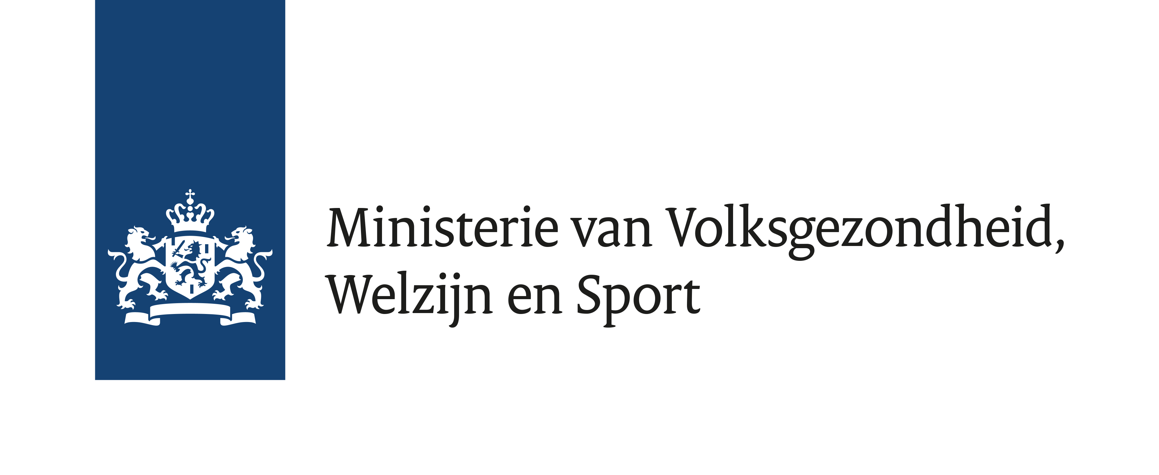 Logo Ministerie van Volksgezondheid, Welzijn en Sport (VWS)